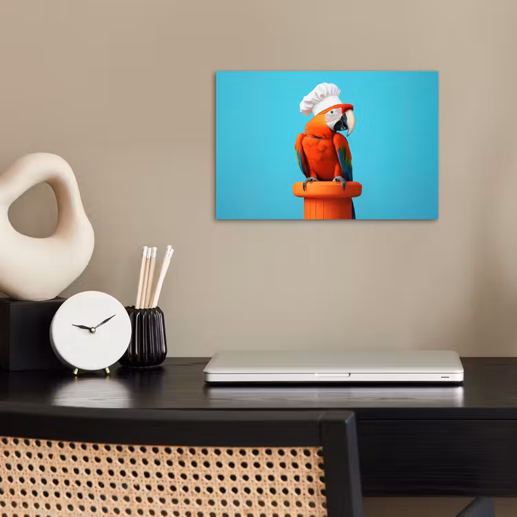 Poster - Ara - Koksmuts - Sokkel - Grappig — 2