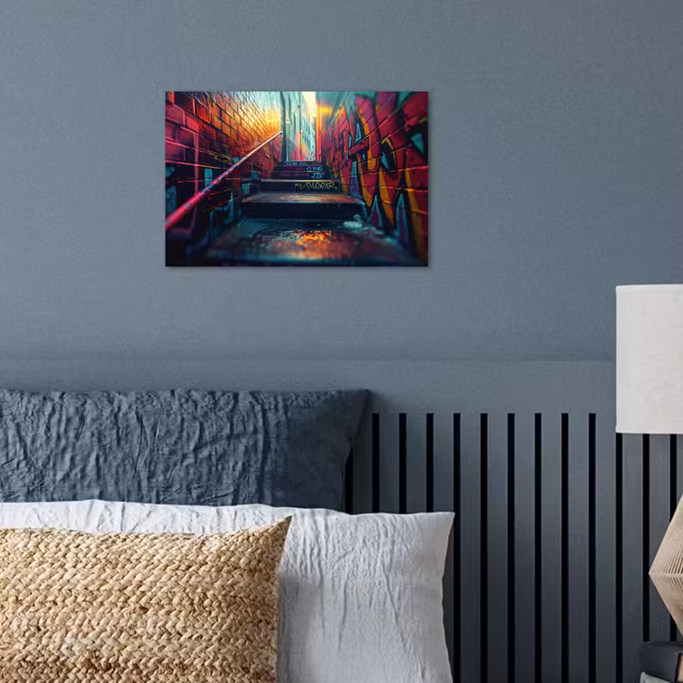 Poster - Architectuur - Neon - Trap - Graffiti — 3