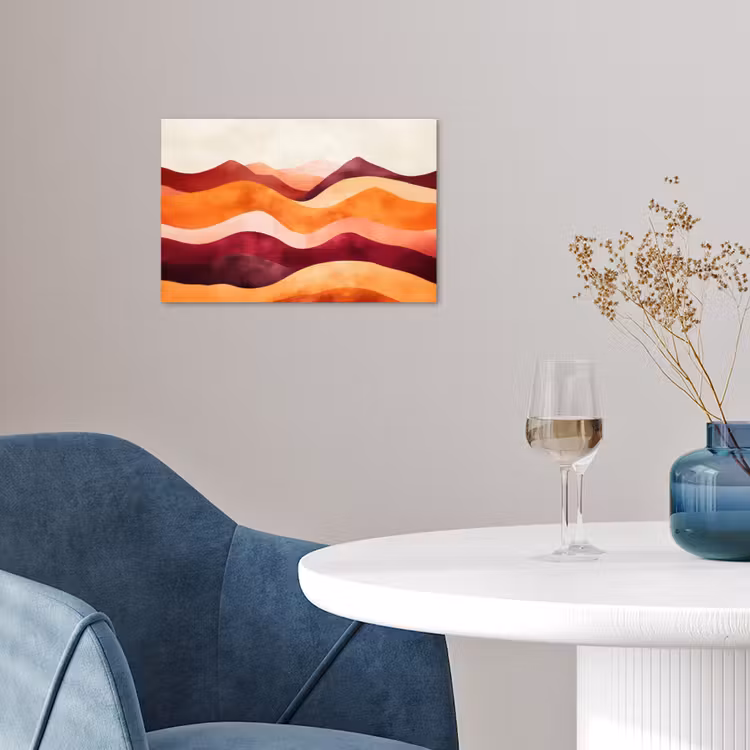 Poster - Abstract - Landschap - Golven — 4