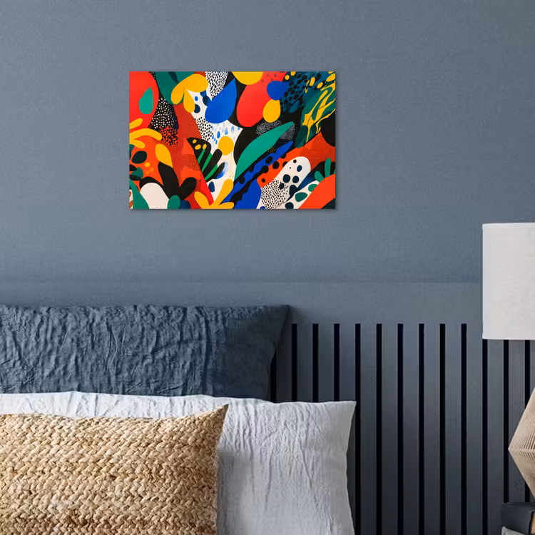 Poster - Abstract - Planten - Vormen - Kleurrijk — 3