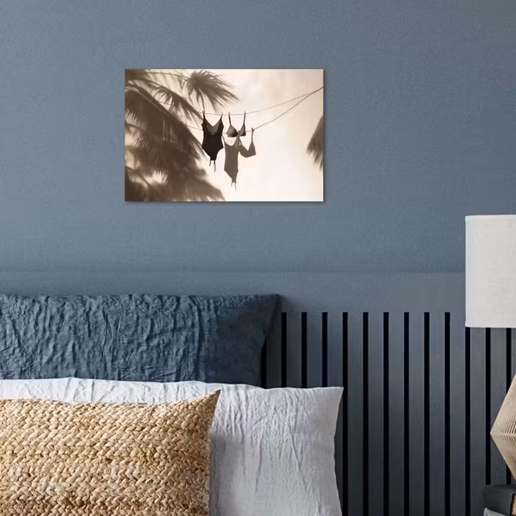 Poster - Badkleding - Palmbomen - Schaduw - Tropisch — 3