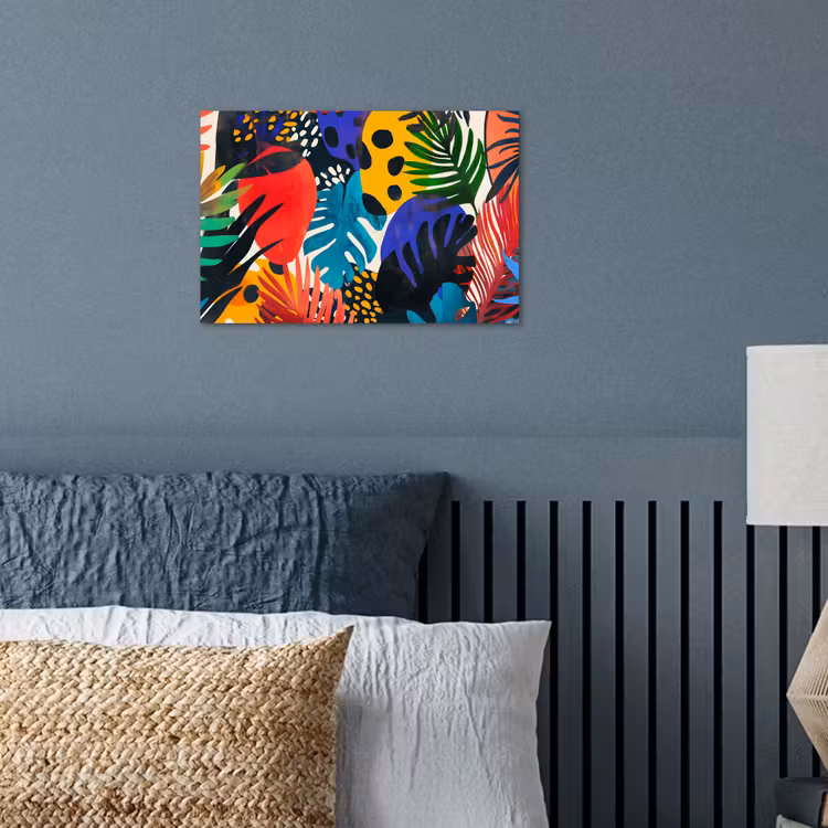 Poster - Bladeren - Vormen - Abstract - Kleurrijk — 3
