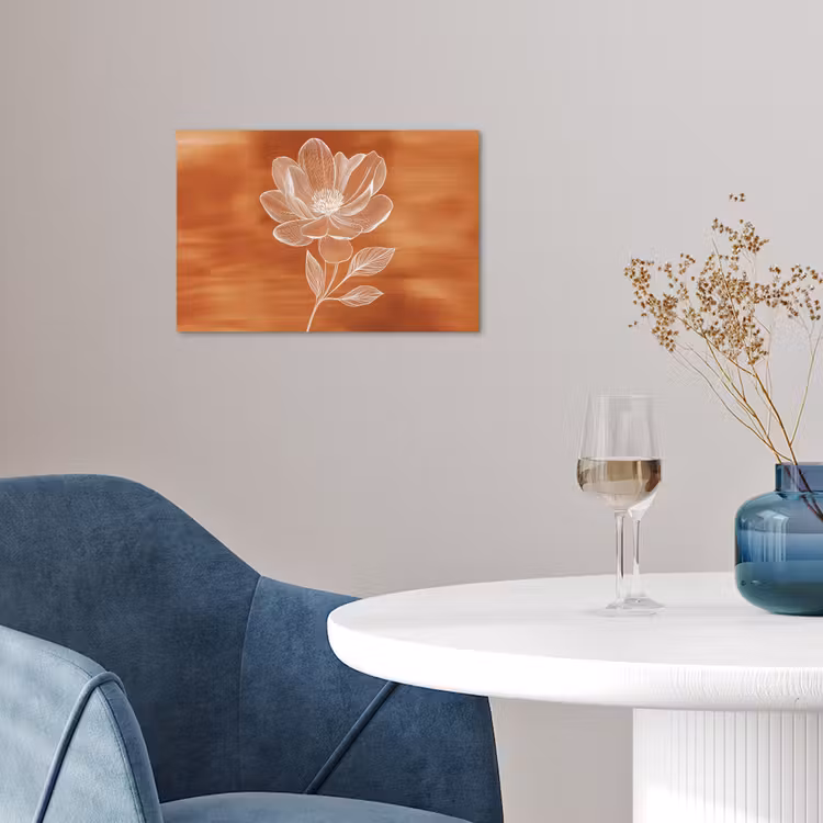 Poster - Bloem - Minimalistisch - Wit — 4