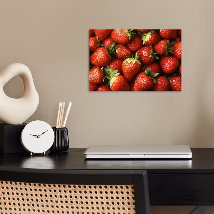 Poster - Aardbei - Fruit - Rood — 2
