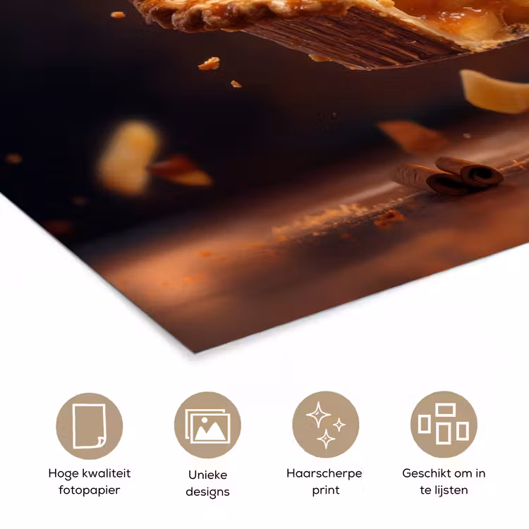 Poster - Appel - Taart - Warm - Eten — 5