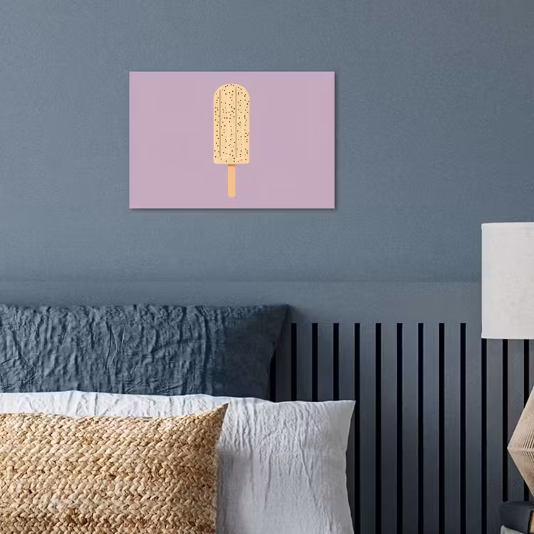Poster - Beige - Ijsje - Spikkels — 3