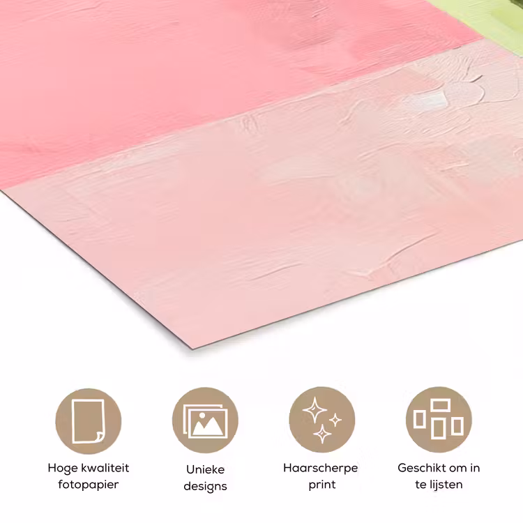 Poster - Beker - Rietje - Minimalistisch - Groen — 5