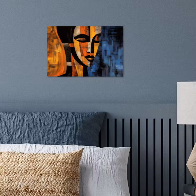 Poster - Abstract - Portret - Kleurvakken — 3