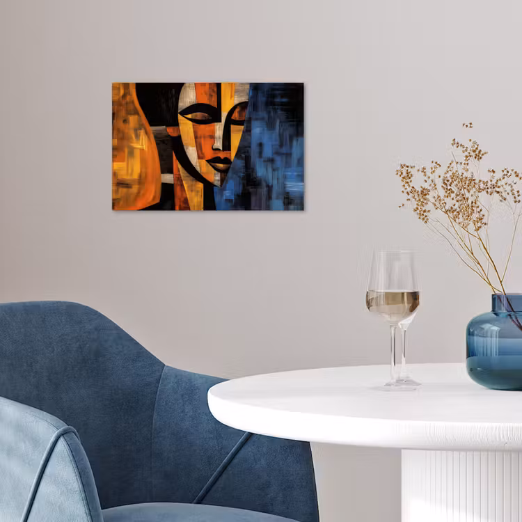 Poster - Abstract - Portret - Kleurvakken — 4