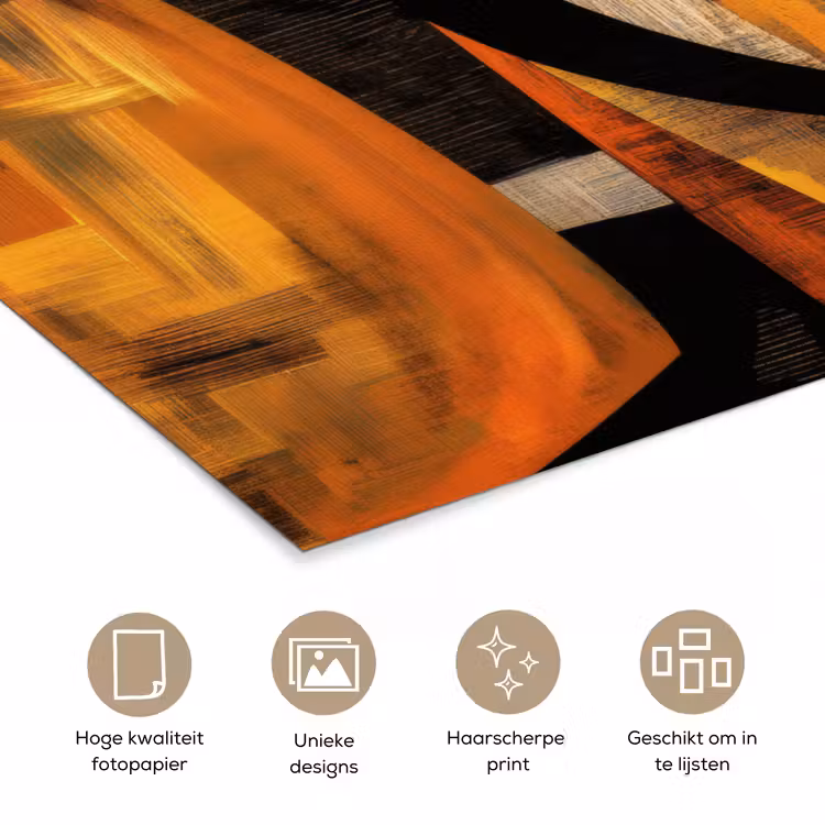 Poster - Abstract - Portret - Kleurvakken — 5