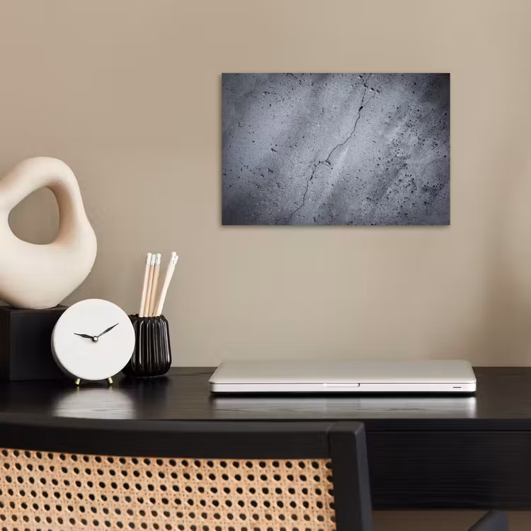 Poster - Beton - Grijs - Scheur — 2