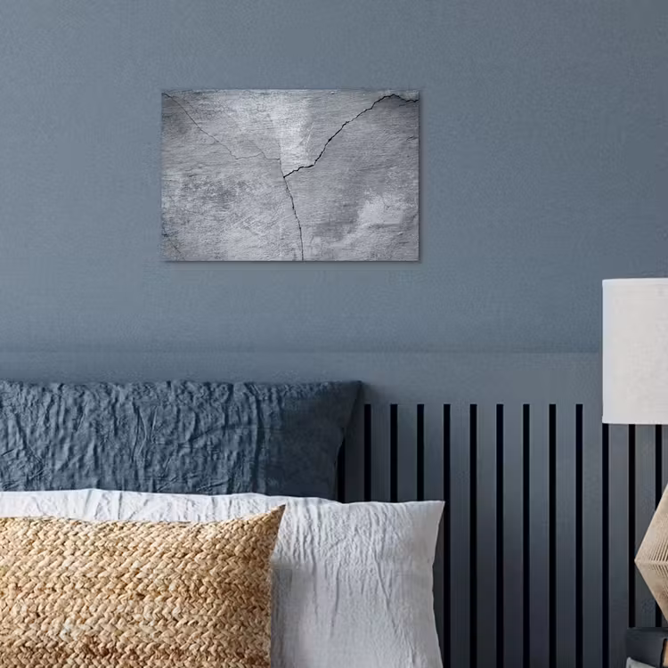 Poster - Beton - Grijs - Scheur — 3