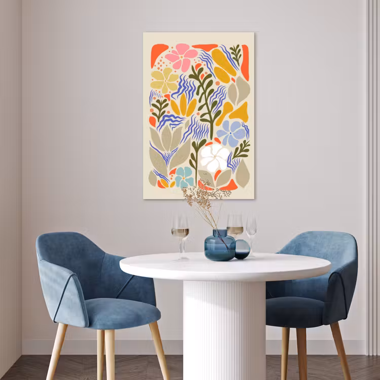 Poster - Abstract - Bloemen - Bladeren — 4