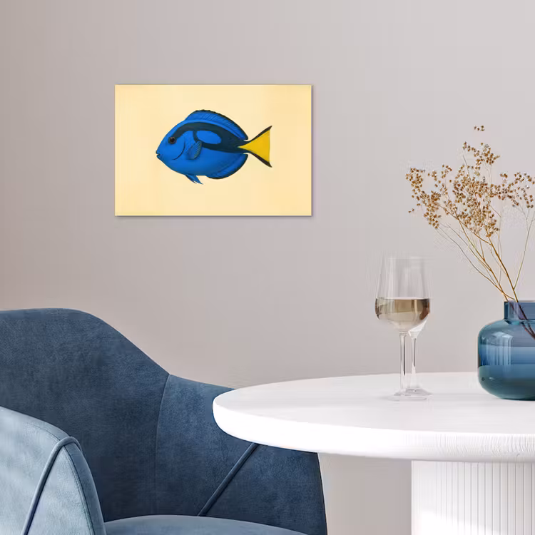 Poster - Blauw - Dory - Vis - Staartvin — 4