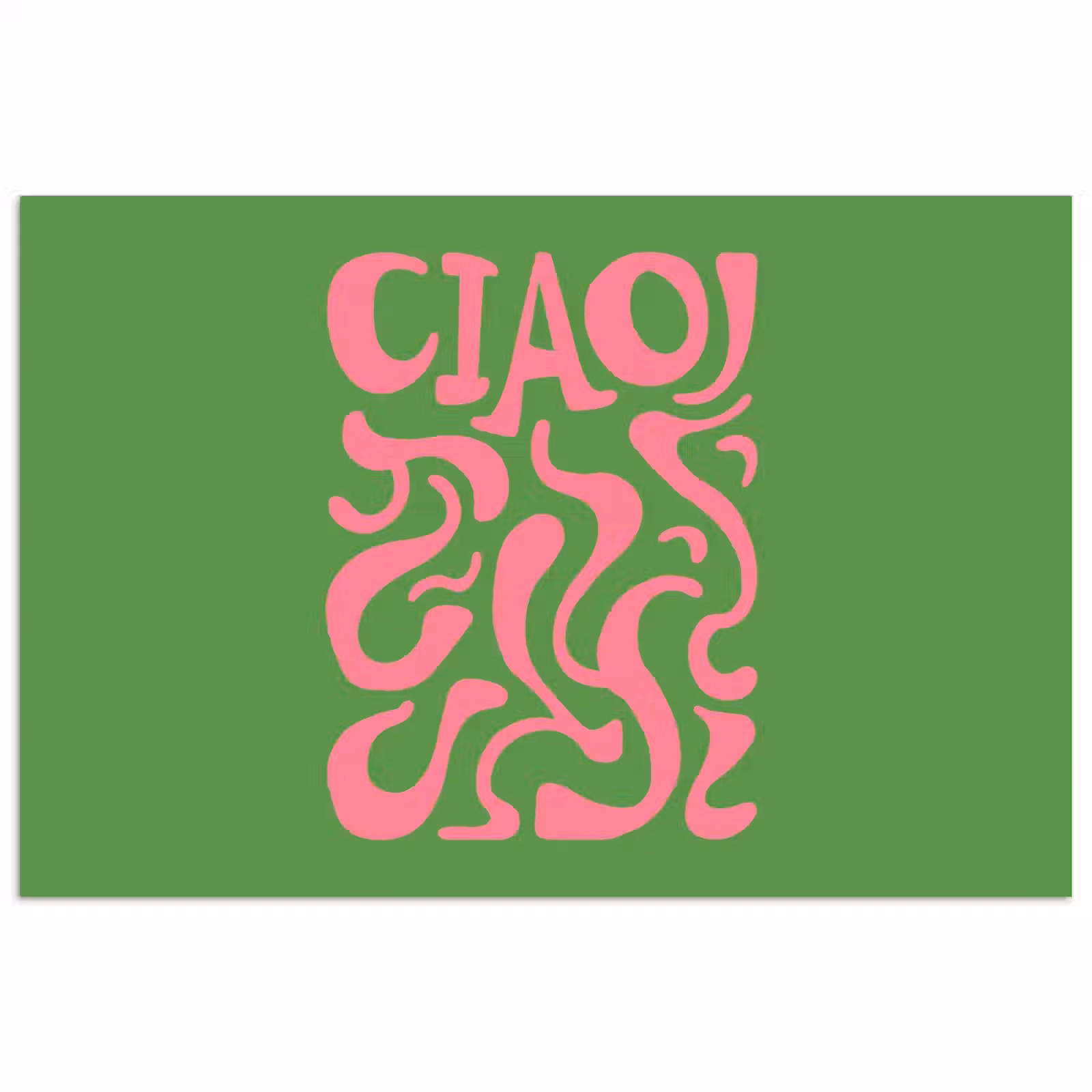 Poster - Abstract - Roze - Ciao - Vormen — 1