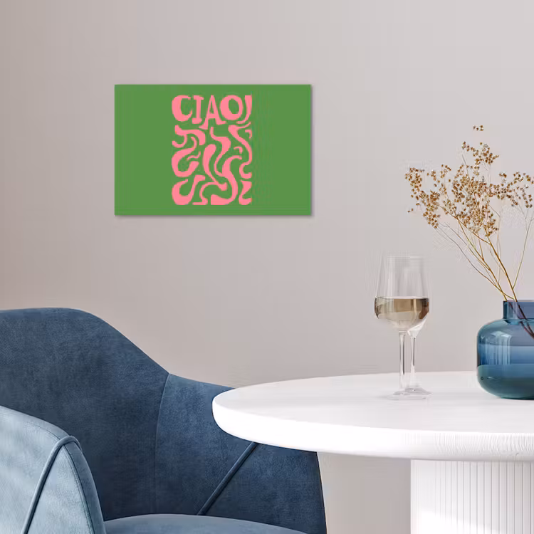 Poster - Abstract - Roze - Ciao - Vormen — 4