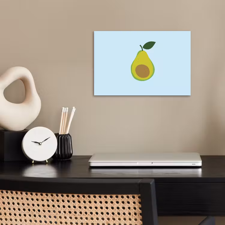 Poster - Avocado - Illustratie - Groene - Vrucht — 2