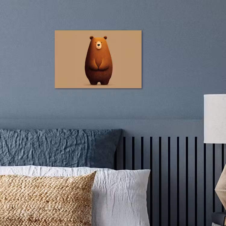 Poster - Beer - Minimalistisch - Bruin — 3