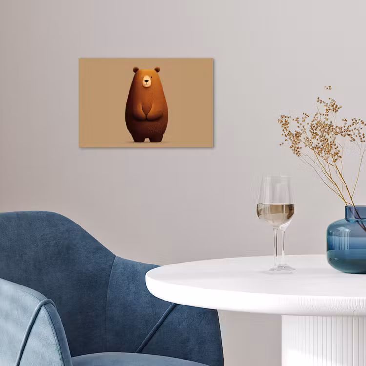 Poster - Beer - Minimalistisch - Bruin — 4