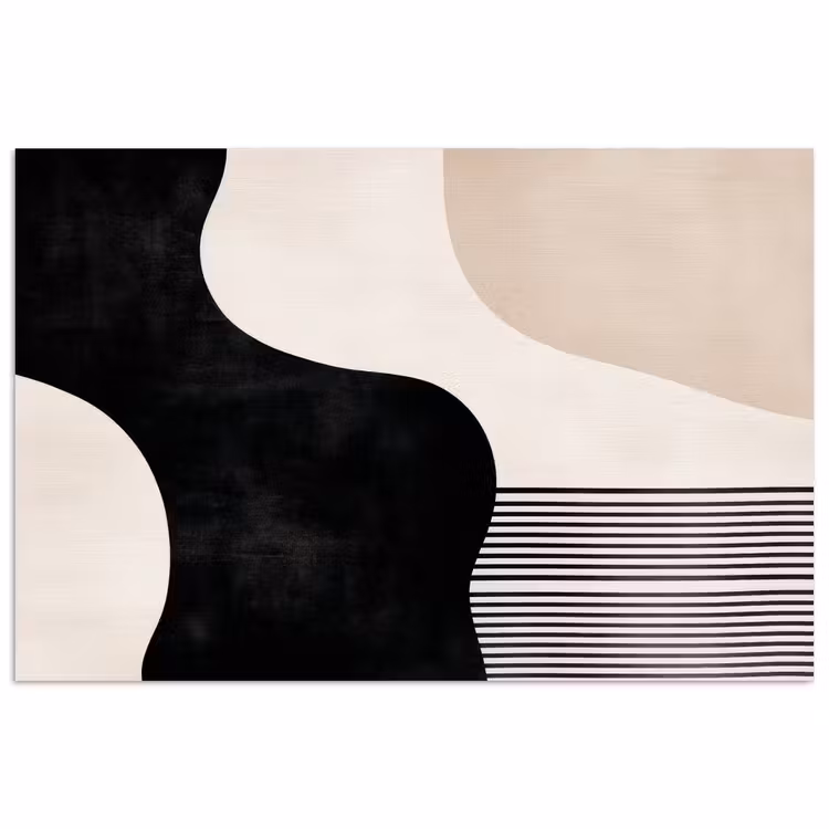 Poster - Abstract - Japandi - Beige - Modern — 1