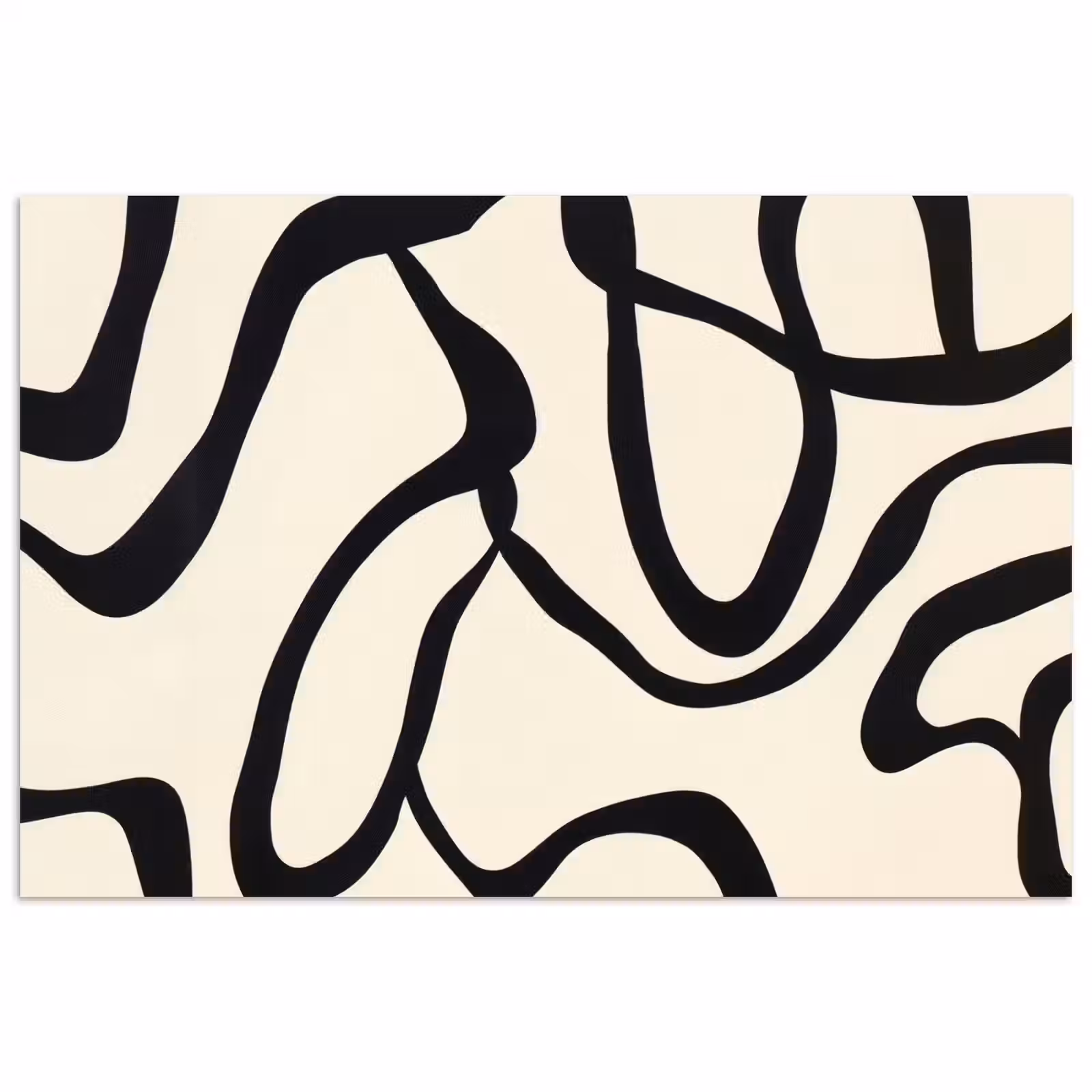 Poster - Abstract - Lijnen - Modern - Beige — 1