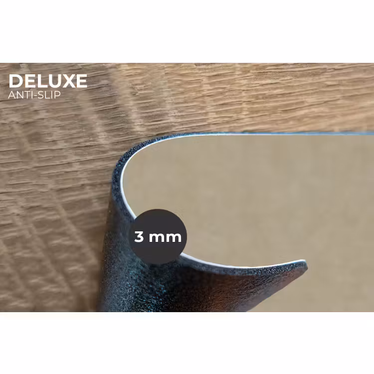 Placemat - 6 stuks - Taupekleur - Gewolkt textuur - Natuurlijk — 4