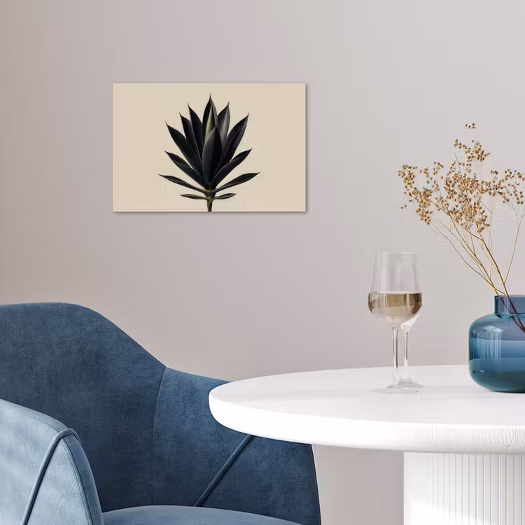 Poster - Agaveplant - Symmetrisch - Groen — 4