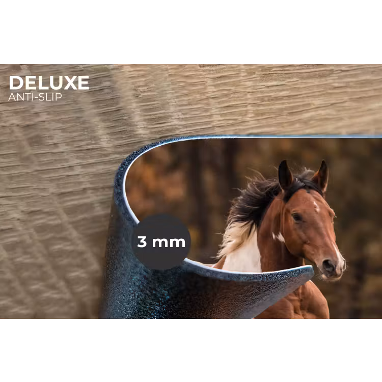 Placemat - 6 stuks - Paard - Bruin - Gras — 4
