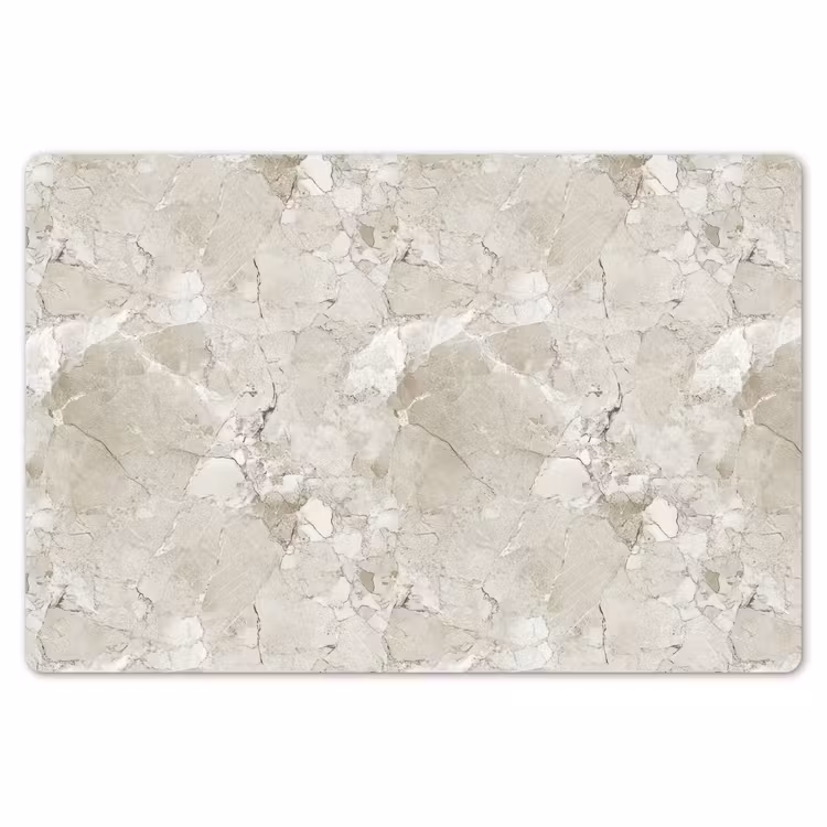 Placemat - 6 stuks - Marmer - Grijs - Aders — 7