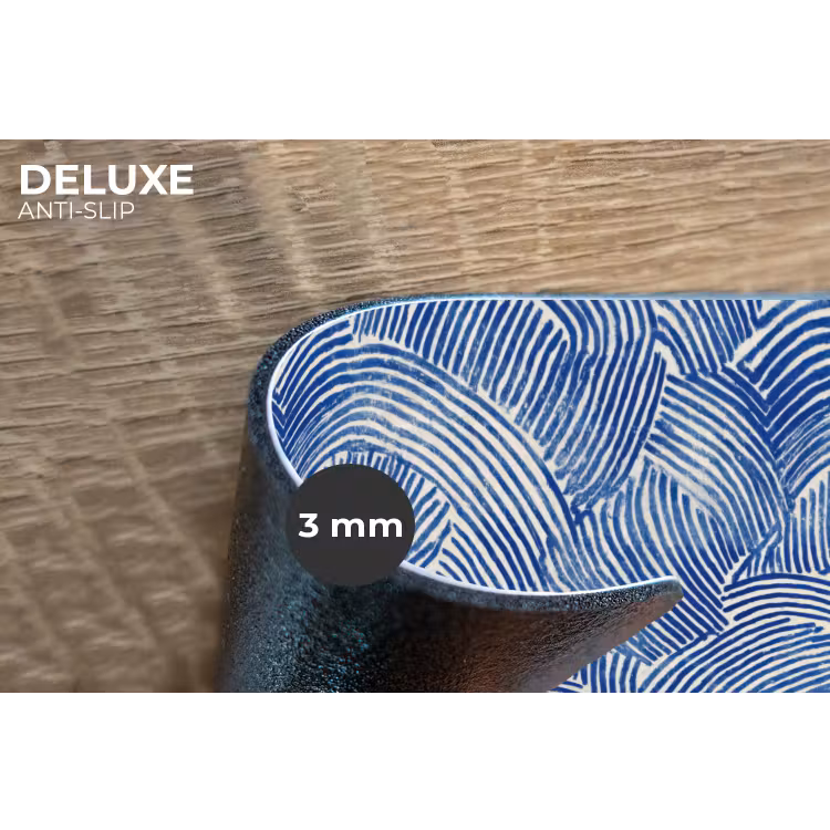 Placemat - 6 stuks - Modern - Abstract - Blauw — 4