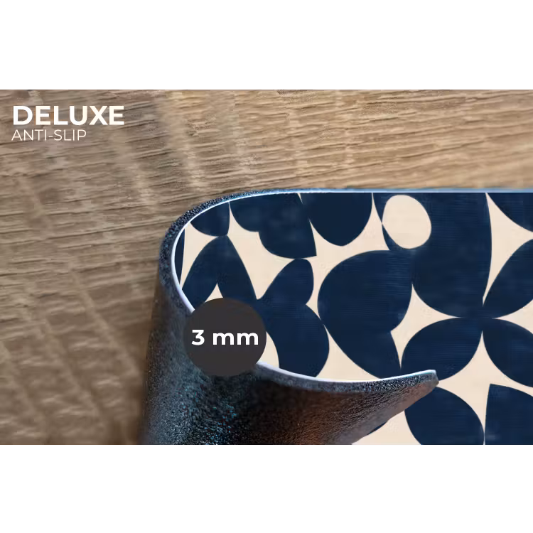 Placemat - 6 stuks - Modern - Geometrisch - Blauw — 4