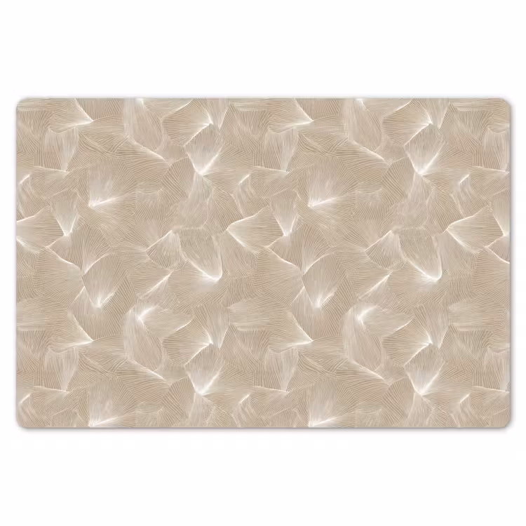 Placemat - 6 stuks - Organisch - Textuur - Beige — 7