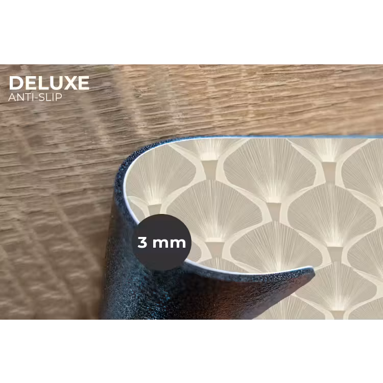 Placemat - 6 stuks - Paneel - Ginkgo - Zand — 4