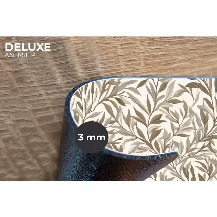 Placemat - 6 stuks - Takken - Botanisch - Taupe — 4