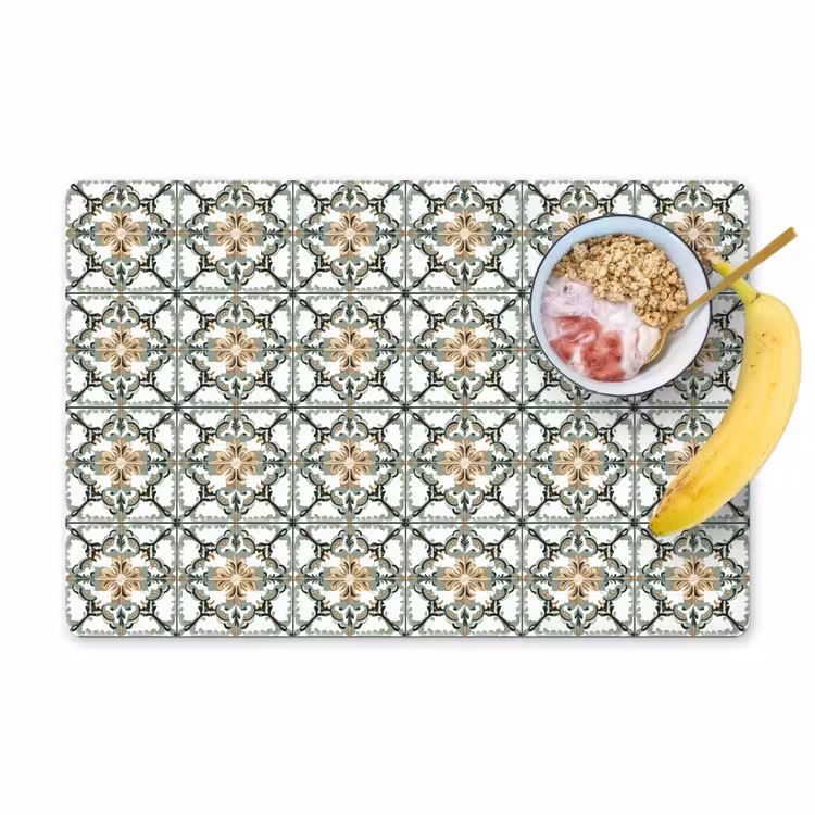 Placemat - 6 stuks - Floraal - Verweerd - Keurrijk — 1