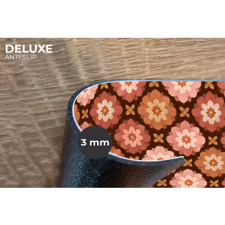Placemat - 6 stuks - Geometrisch - Bloemen - Kleurrijk — 4