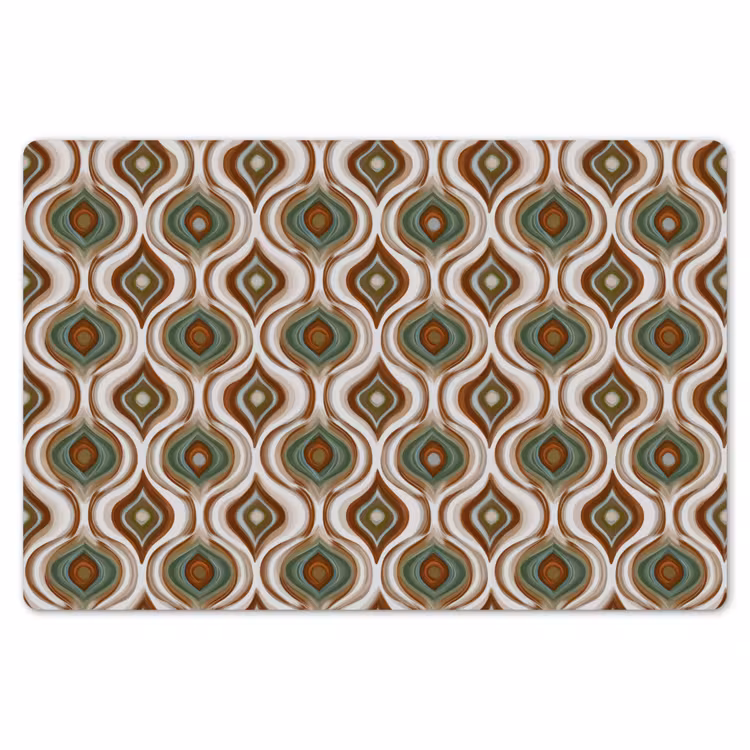 Placemat - 6 stuks - Motief - Patroon - Kleurrijk — 7