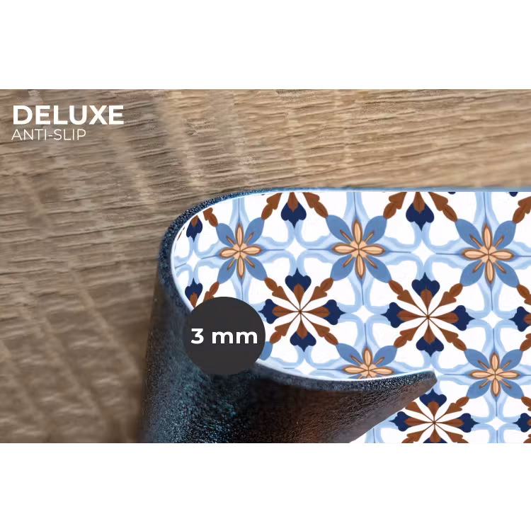 Placemat - 6 stuks - Ornament - Tegel - Kleurrijk — 4