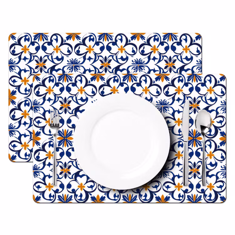 Placemat - 6 stuks - Patroon - Modern - Kleurrijk — 2