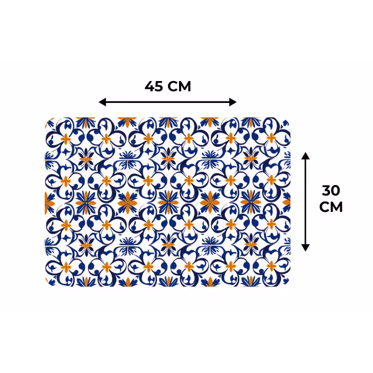 Placemat - 6 stuks - Patroon - Modern - Kleurrijk — 3