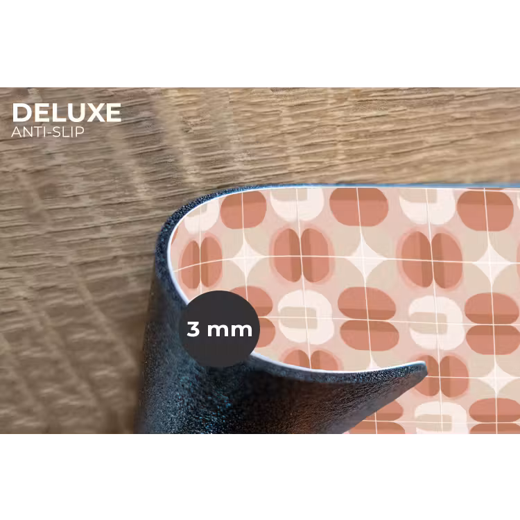 Placemat - 6 stuks - Retro - Klassiek - Roze — 4