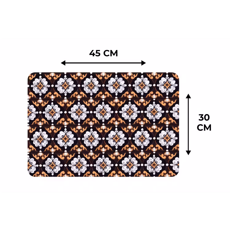 Placemat - 6 stuks - traditioneel - Element - Kleurrijk — 3