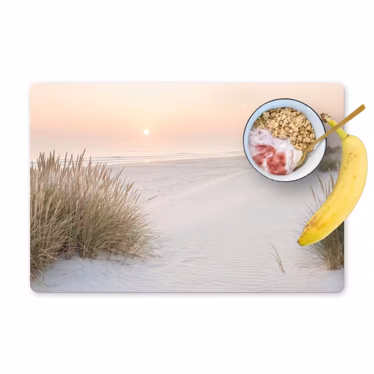 Placemat - 6 stuks - Horizon - Duinlandschap - Zand — 1