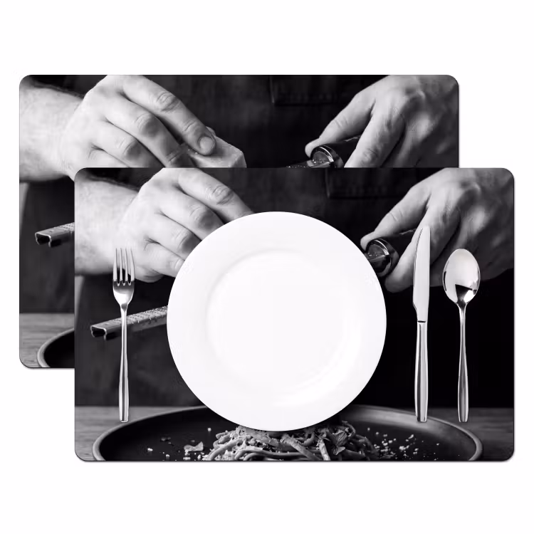 Placemat - 6 stuks - Kaas - Pasta - Rasp — 2