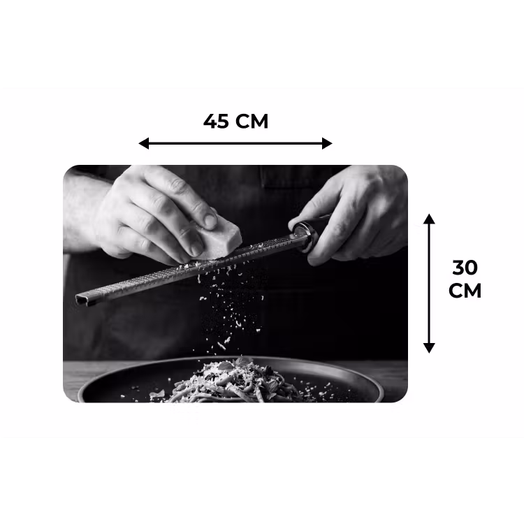 Placemat - 6 stuks - Kaas - Pasta - Rasp — 3