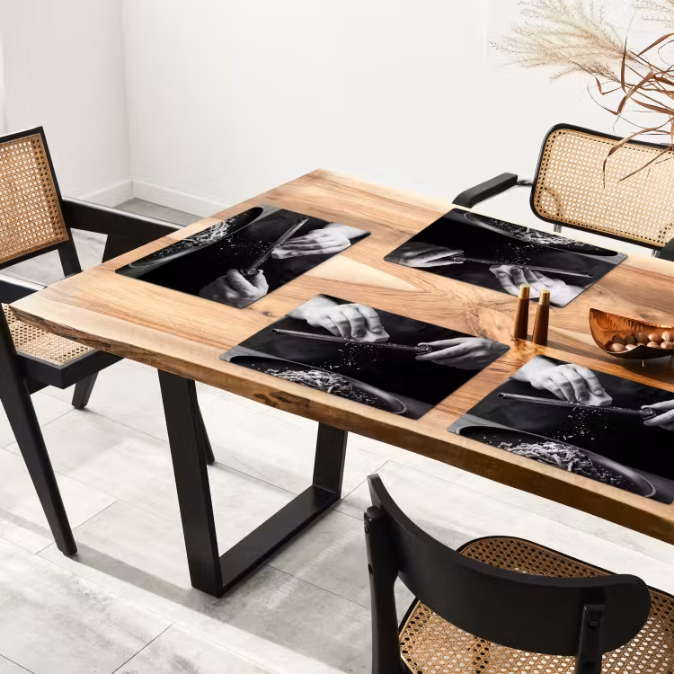 Placemat - 6 stuks - Kaas - Pasta - Rasp — 5