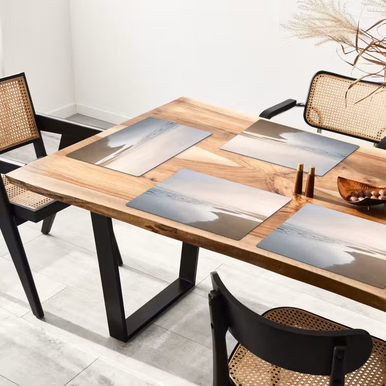 Placemat - 6 stuks - Kustlijn - Strand - Oceaan — 5