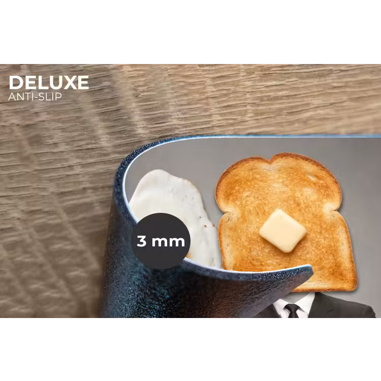 Placemat - 6 stuks - Ontbijt - Koppel - Ei - Brood — 4