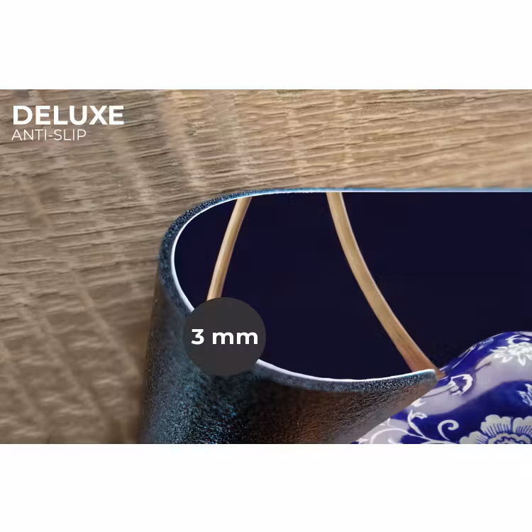Placemat - 6 stuks - Porselein- Kersen - Delfts - Blauw — 4