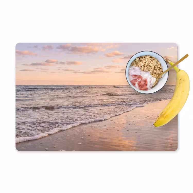 Placemat - 6 stuks - Strand - Branding - Wolken — 1